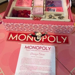 Monopoly Boutique Edition *PINK*